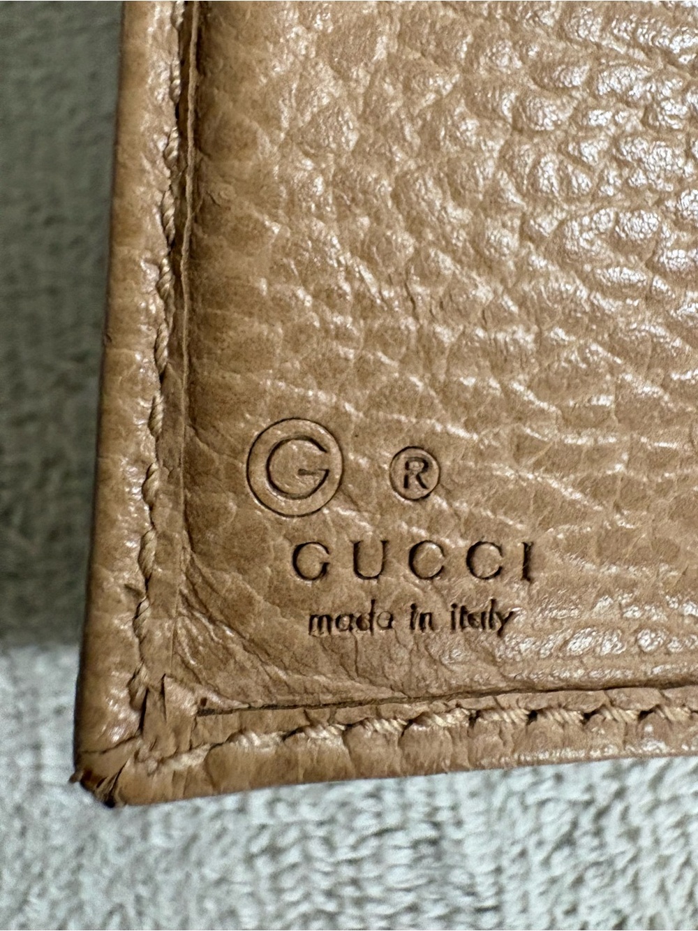 GUCCI Rose Beige CALFSKIN Leather SOHO DISCO Crossbody DESIGNER Bag PURSE - Picture 7 of 8